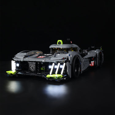 Lego PEUGEOT 9X8 24H Le Mans Hybrid Hypercar 42156 Light Kit